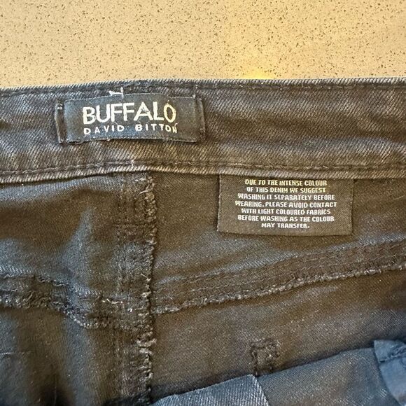 Buffalo David Bitton Black Color Women's Jeans Size 10 - Picture 7 of 12
